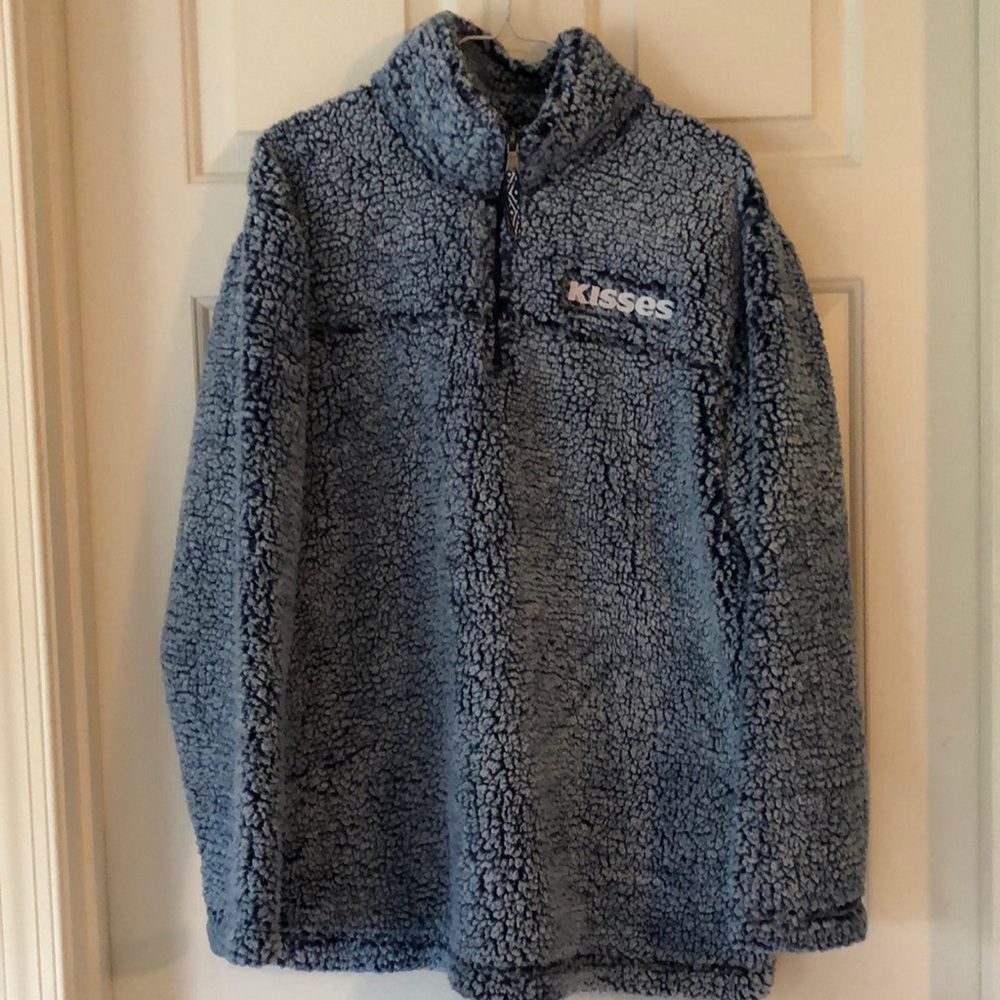 Women’s Quarter Zip Fuzzy Hershey Kisses Pullover